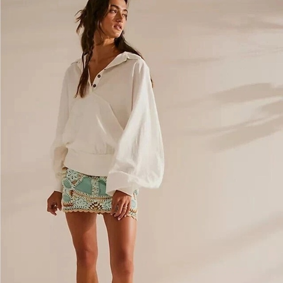 FREE PEOPLE BEACH Haru Pullover Women’s - Size Large - Picture 2 of 15